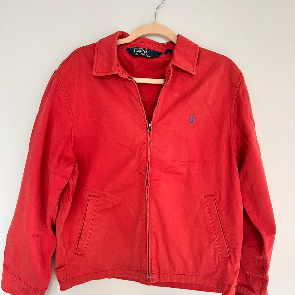 Ralph Lauren Men's Vibrant Red Jacket